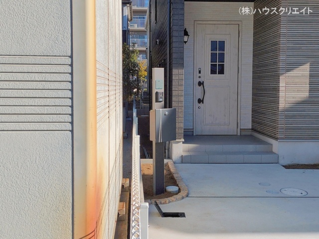 千葉県市川市南大野１丁目の新築戸建て完成写真 2026年1月13日撮影