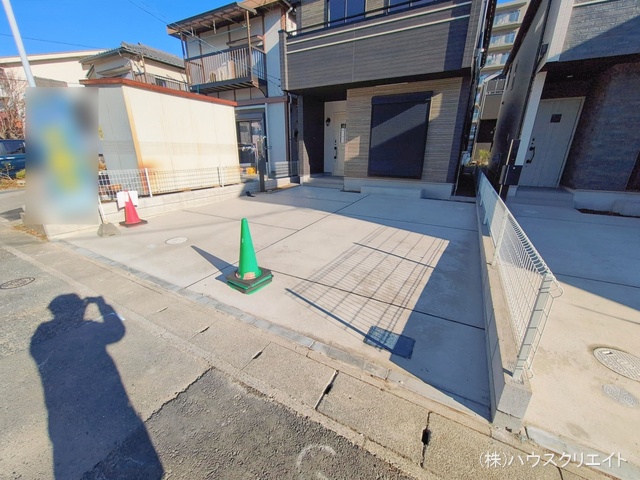 千葉県市川市南大野１丁目の新築戸建て完成写真 2026年1月13日撮影