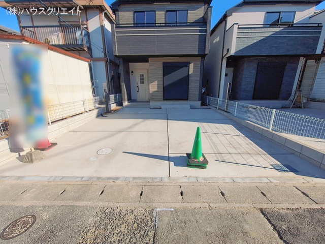 千葉県市川市南大野１丁目の新築戸建て完成写真 2026年1月13日撮影