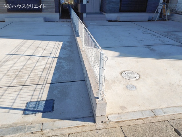 千葉県市川市南大野１丁目の新築戸建て完成写真 2026年1月13日撮影