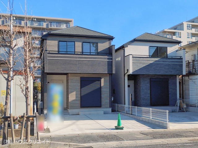 千葉県市川市南大野１丁目の新築戸建て完成写真 2026年1月13日撮影