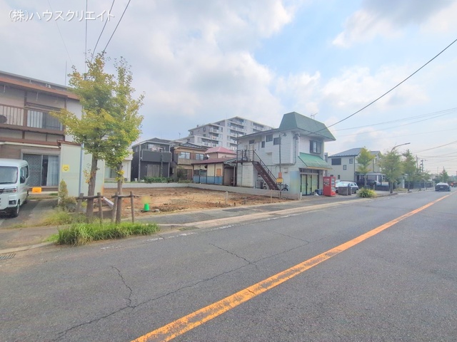 千葉県市川市南大野1丁目の新築戸建て更地・土地写真 2025年9月9日撮影