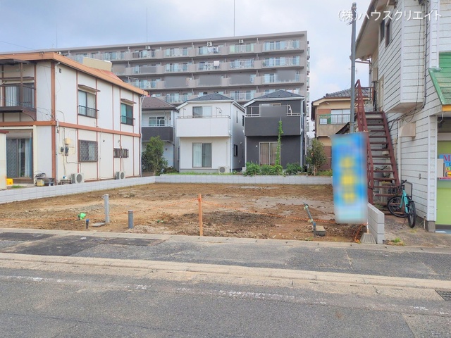 千葉県市川市南大野1丁目の新築戸建て更地・土地写真 2025年9月9日撮影
