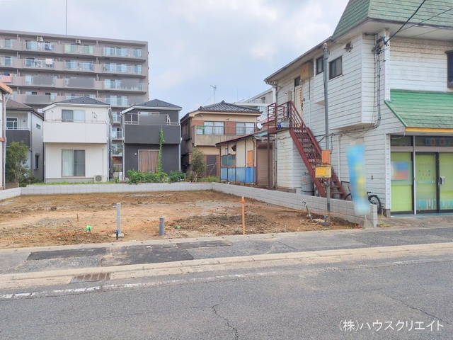 千葉県市川市南大野1丁目の新築戸建て更地・土地写真 2025年9月9日撮影
