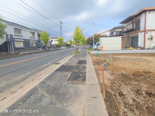 千葉県市川市南大野1丁目の新築戸建て更地・土地写真 2025年9月9日撮影
