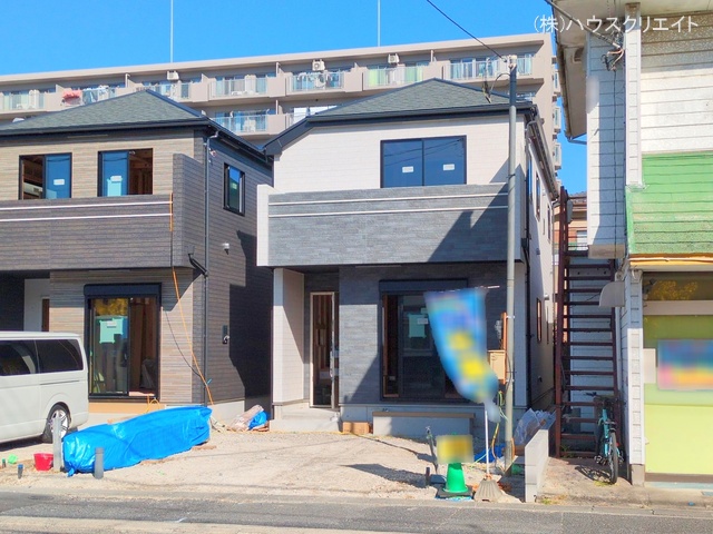 千葉県市川市南大野1丁目の新築戸建て外構写真 2025年11月16日撮影