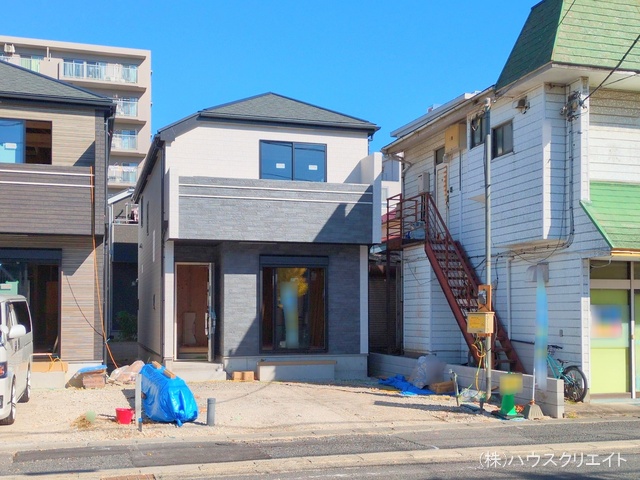 千葉県市川市南大野1丁目の新築戸建て外構写真 2025年11月16日撮影