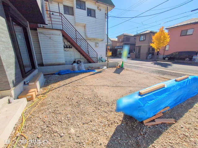 千葉県市川市南大野1丁目の新築戸建て外構写真 2025年11月16日撮影