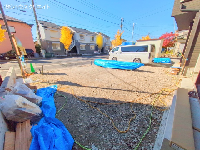 千葉県市川市南大野1丁目の新築戸建て外構写真 2025年11月16日撮影