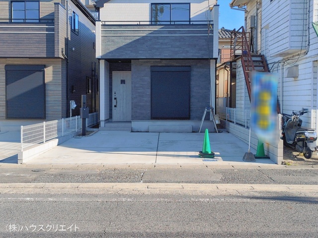 千葉県市川市南大野1丁目の新築戸建て完成写真 2026年1月13日撮影