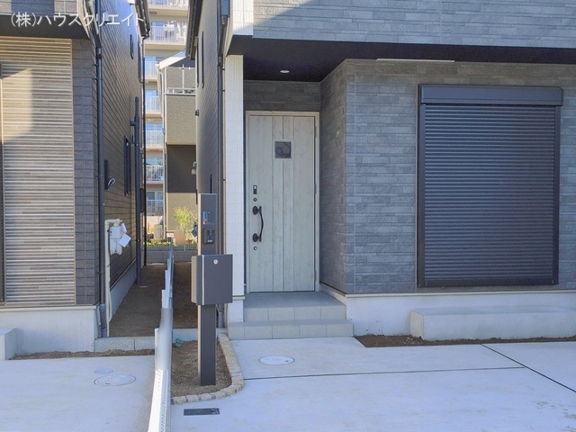 千葉県市川市南大野1丁目の新築戸建て完成写真 2026年1月13日撮影