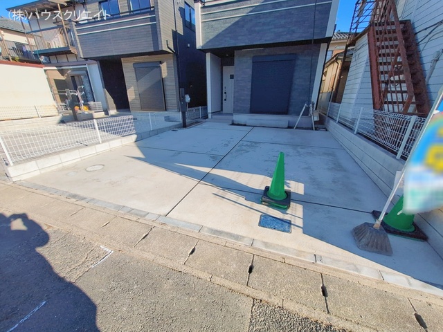 千葉県市川市南大野1丁目の新築戸建て完成写真 2026年1月13日撮影