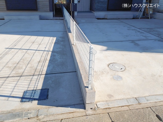 千葉県市川市南大野1丁目の新築戸建て完成写真 2026年1月13日撮影