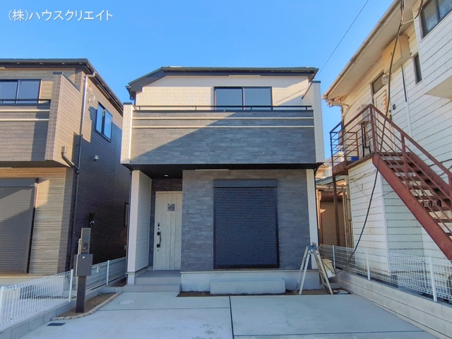 千葉県市川市南大野1丁目の新築戸建て完成写真 2026年1月13日撮影