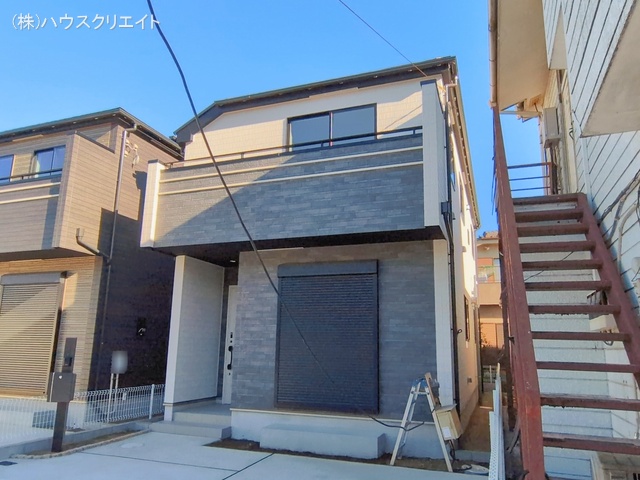 千葉県市川市南大野1丁目の新築戸建て完成写真 2026年1月13日撮影