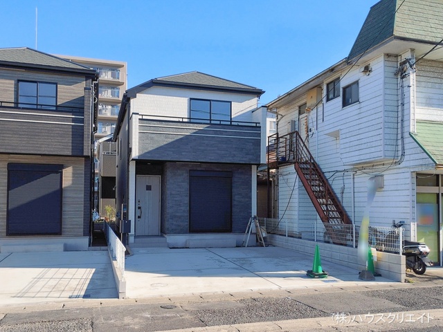 千葉県市川市南大野1丁目の新築戸建て完成写真 2026年1月13日撮影