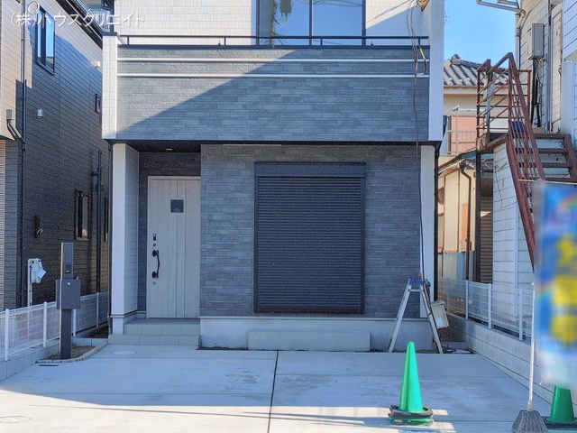 千葉県市川市南大野1丁目の新築戸建て完成写真 2026年1月13日撮影