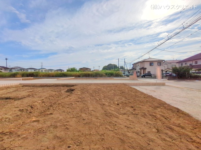 千葉県野田市木間ケ瀬の新築戸建て更地・土地写真 2025年9月28日撮影