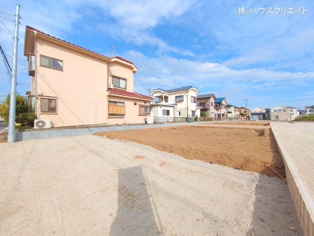 千葉県野田市木間ケ瀬の新築戸建て更地・土地写真 2025年9月28日撮影