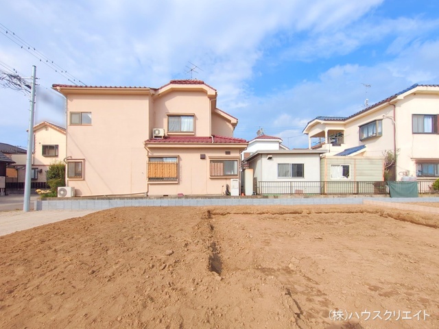 千葉県野田市木間ケ瀬の新築戸建て更地・土地写真 2025年9月28日撮影