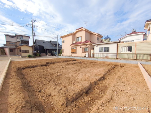 千葉県野田市木間ケ瀬の新築戸建て更地・土地写真 2025年9月28日撮影