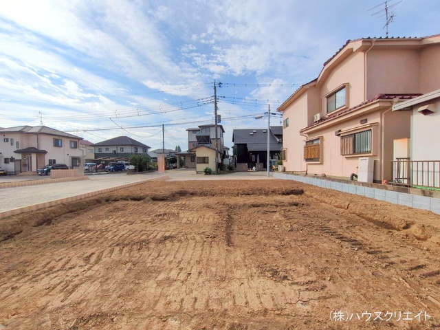 千葉県野田市木間ケ瀬の新築戸建て更地・土地写真 2025年9月28日撮影