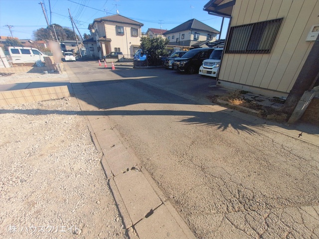 千葉県野田市木間ケ瀬の新築戸建て外構写真 2026年2月1日撮影