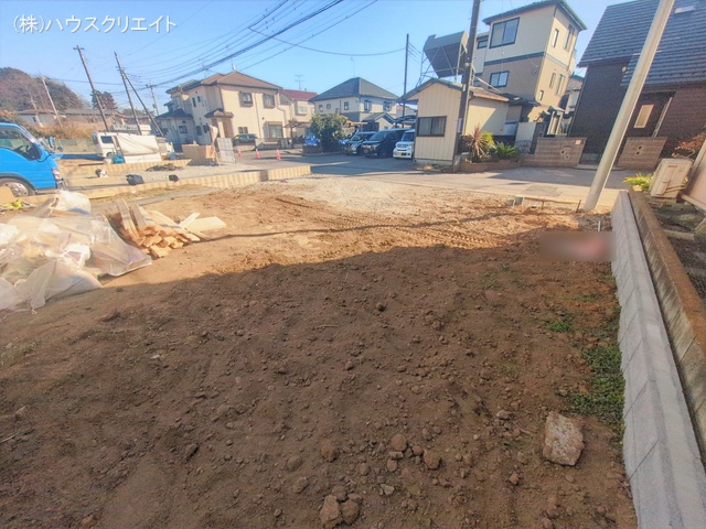 千葉県野田市木間ケ瀬の新築戸建て外構写真 2026年2月1日撮影