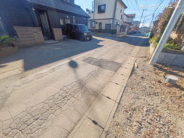 千葉県野田市木間ケ瀬の新築戸建て外構写真 2026年2月1日撮影