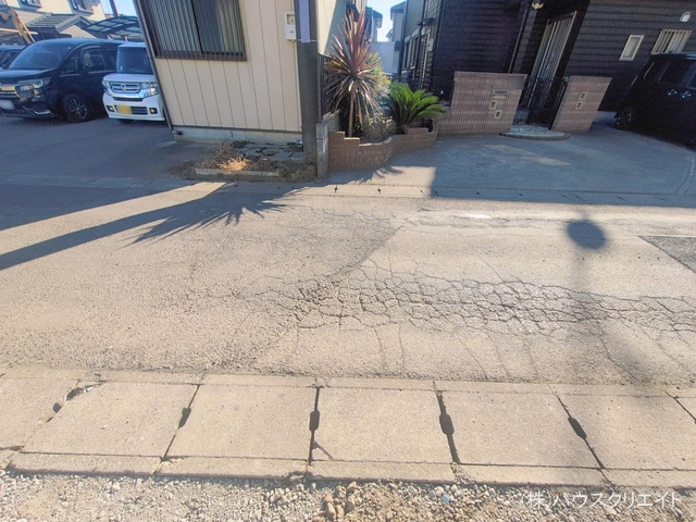 千葉県野田市木間ケ瀬の新築戸建て外構写真 2026年2月1日撮影