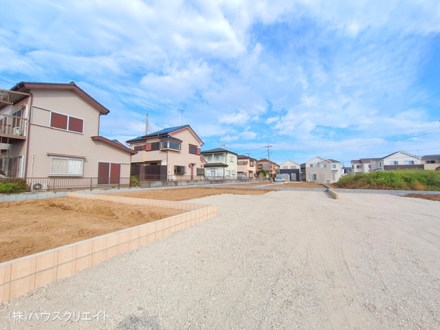 千葉県野田市木間ケ瀬の新築戸建て更地・土地写真 2025年9月28日撮影
