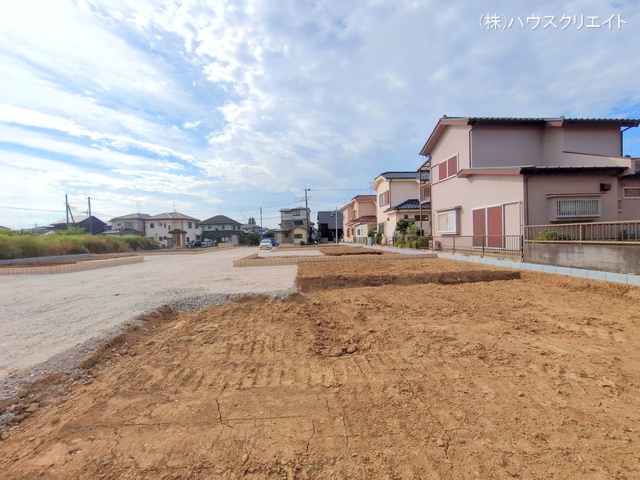 千葉県野田市木間ケ瀬の新築戸建て更地・土地写真 2025年9月28日撮影