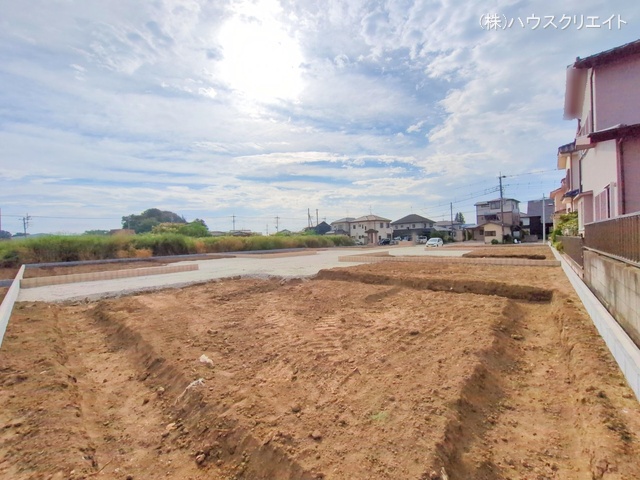 千葉県野田市木間ケ瀬の新築戸建て更地・土地写真 2025年9月28日撮影