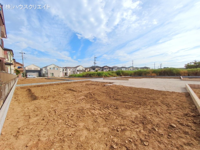 千葉県野田市木間ケ瀬の新築戸建て更地・土地写真 2025年9月28日撮影