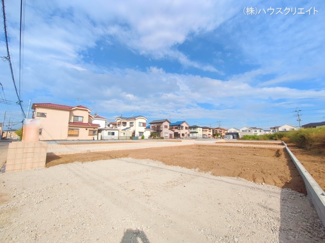 千葉県野田市木間ケ瀬の新築戸建て更地・土地写真 2025年9月28日撮影