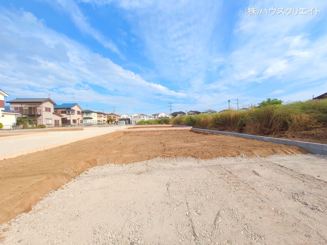 千葉県野田市木間ケ瀬の新築戸建て更地・土地写真 2025年9月28日撮影