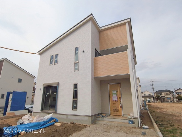 千葉県野田市木間ケ瀬の新築戸建て外構写真 2026年2月23日撮影