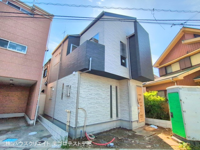 千葉県流山市平和台４丁目の新築戸建て外構写真 2025年9月25日撮影