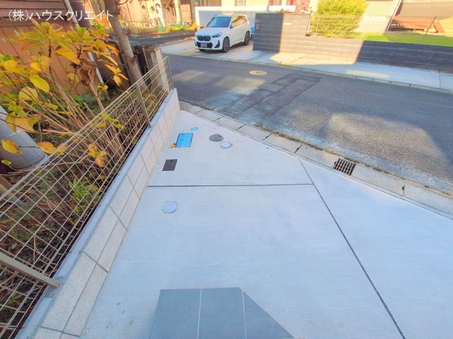 千葉県流山市平和台４丁目の新築戸建て完成写真 2025年12月9日撮影