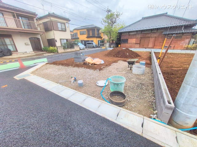 千葉県鎌ケ谷市鎌ケ谷8丁目の新築戸建て基礎写真 2025年9月30日撮影