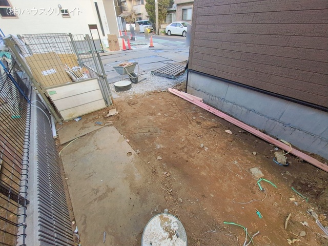 千葉県鎌ケ谷市鎌ケ谷8丁目の新築戸建て外構写真 2026年1月28日撮影