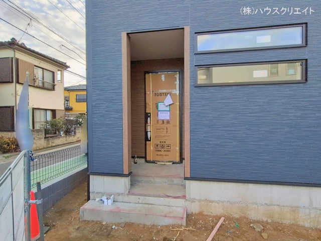 千葉県鎌ケ谷市鎌ケ谷8丁目の新築戸建て外構写真 2026年1月28日撮影