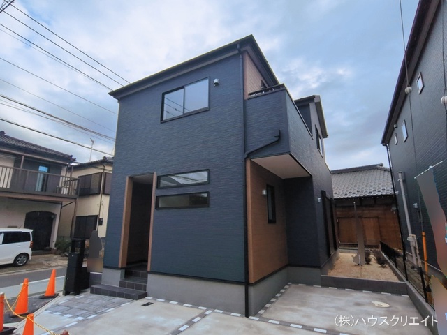 千葉県鎌ケ谷市鎌ケ谷8丁目の新築戸建て外構写真 2026年3月8日撮影