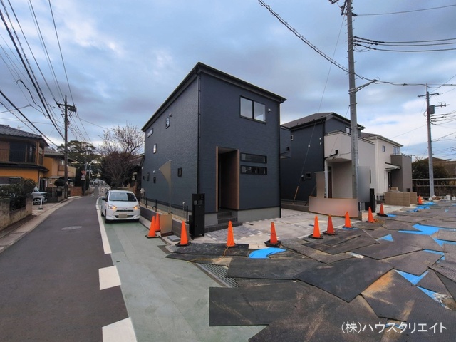 千葉県鎌ケ谷市鎌ケ谷8丁目の新築戸建て外構写真 2026年3月8日撮影