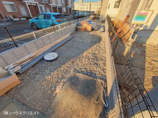 千葉県鎌ケ谷市鎌ケ谷8丁目の新築戸建て外構写真 2026年1月7日撮影