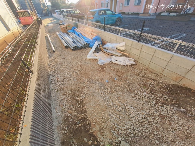 千葉県鎌ケ谷市鎌ケ谷8丁目の新築戸建て外構写真 2026年1月7日撮影