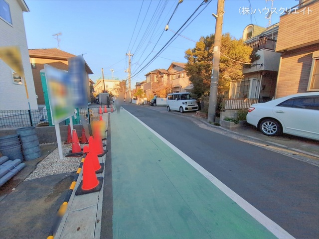 千葉県鎌ケ谷市鎌ケ谷8丁目の新築戸建て外構写真 2026年1月7日撮影