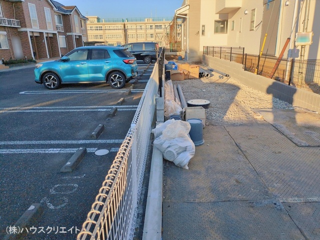 千葉県鎌ケ谷市鎌ケ谷8丁目の新築戸建て外構写真 2026年1月7日撮影