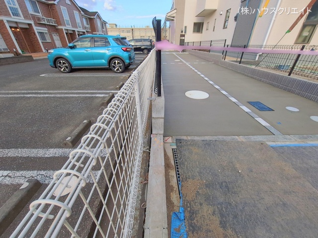 千葉県鎌ケ谷市鎌ケ谷8丁目の新築戸建て外構写真 2026年1月28日撮影