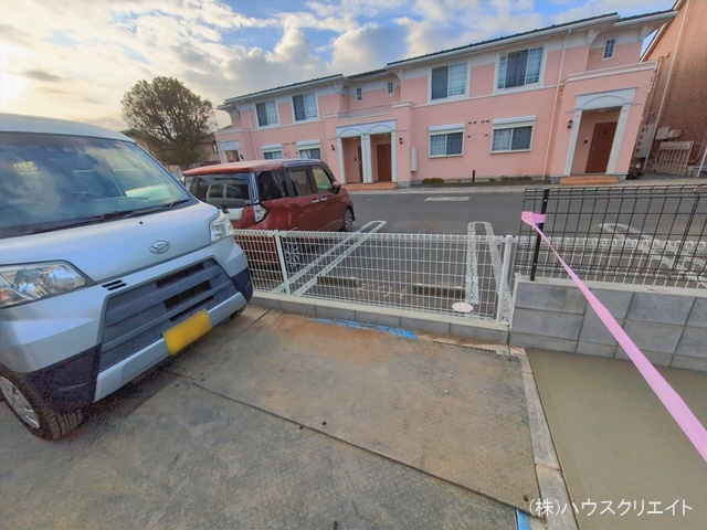 千葉県鎌ケ谷市鎌ケ谷8丁目の新築戸建て外構写真 2026年1月28日撮影